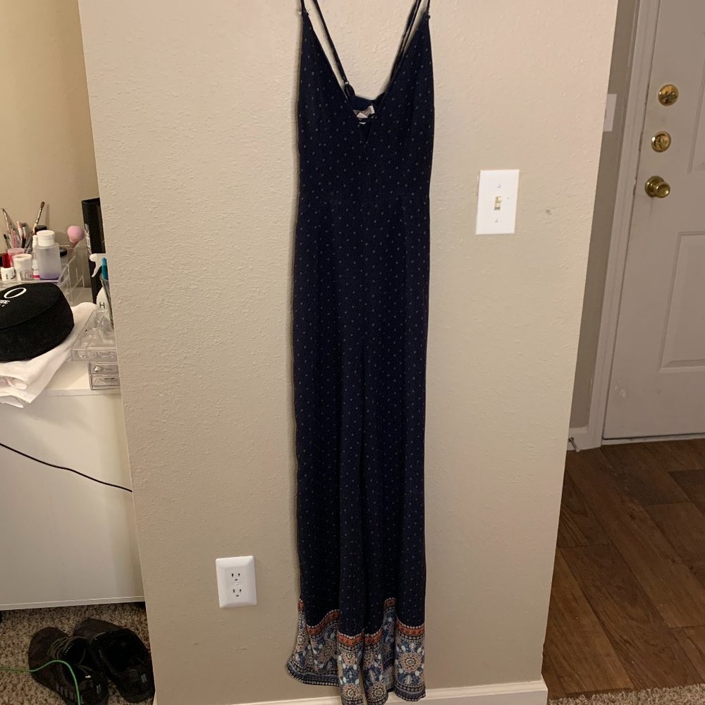 Forever 21 Navy Blue Romper